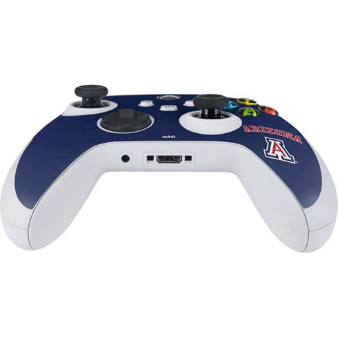 University of Arizona Primary Logo Blue Xbox Series S Controller Skin